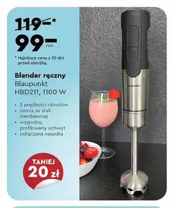 Biedronka Blender hbd211 oferta