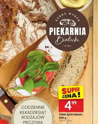 Twój Market Chleb żytni babuni, 600 g oferta