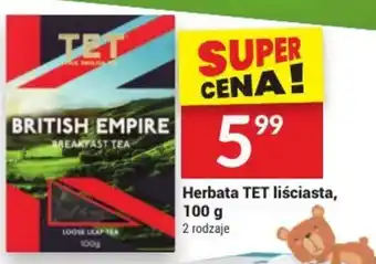 Twój Market Herbata TET liściasta, 100 g oferta