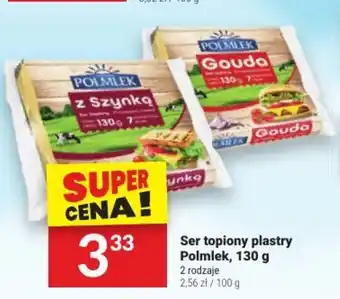 Twój Market Ser topiony plastry Polmlek, 130 g oferta