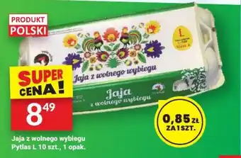 Twój Market Jaja z wolnego wybiegu Pytlas L 10 szt., 1 opak. oferta