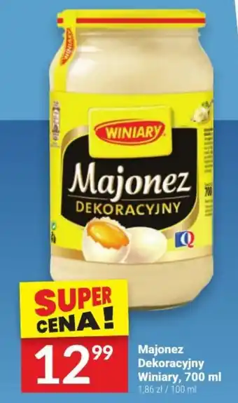 Twój Market Majonez Dekoracyjny Winiary, 700 ml oferta