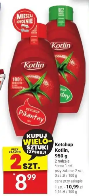 Twój Market Ketchup Kotlin, 950 g oferta