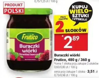 Twój Market Buraczki wiórki Frutico, 480/360 g oferta