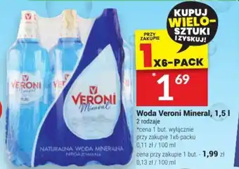Woda Veroni Mineral, 1,5 L