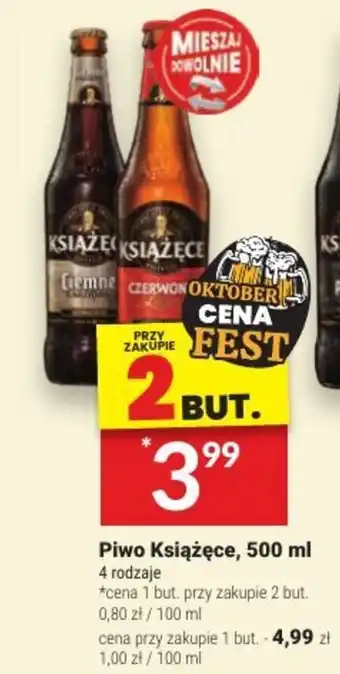 Twój Market Piwo Książęce, 500 ml oferta