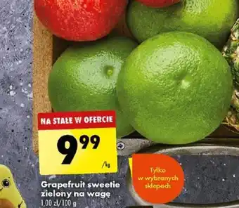 Biedronka Grapefruit sweetie zielony na wagę 1 kg oferta