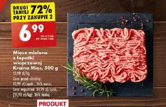 Biedronka Mięso mielone z łopatki wieprzowej Kraina Mięs, 500 g oferta