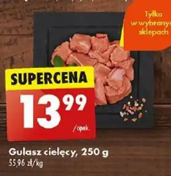 Biedronka Gulasz cielęcy, 250 g oferta