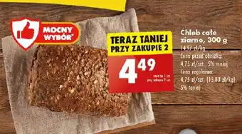 Biedronka Chleb całe ziarno 300g oferta