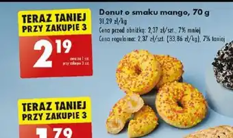 Biedronka Donut o smaku mango, 70 g oferta