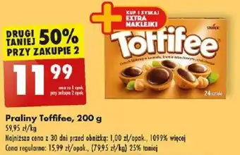 Biedronka Praliny Toffifee 200g oferta