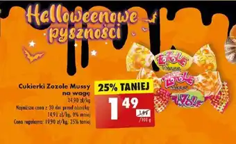 Biedronka Cukierki Zozole Mussy 100g oferta