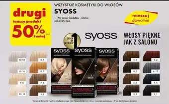 Biedronka WSZYSTKIE KOSMETYKI DO WŁOSÓW SYOSS oferta