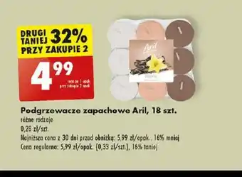 Biedronka Podgrzewacze zapachowe Aril, 18 szt. oferta