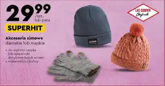 Biedronka Akcesoria zimowe damskie lub męskie oferta