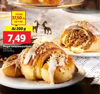 Lidl Rogal świętomarciński 200 g oferta