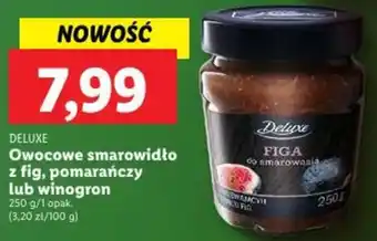 Lidl Owocowe smarowidło z fig, pomarańczy lub winogron 250 g oferta