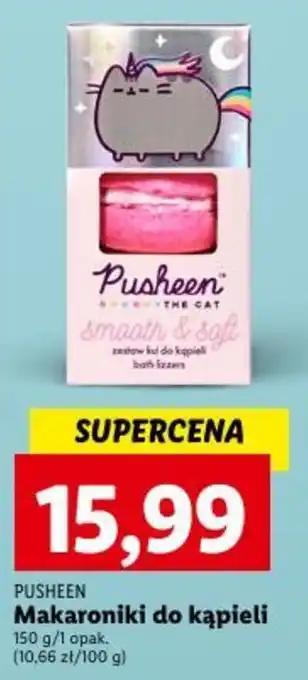 Lidl Makaroniki do kąpieli 150 g oferta