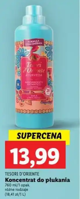 Lidl Koncentrat do płukania 760 ml oferta
