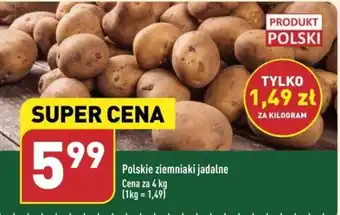 ALDI Polskie ziemniaki jadalne 4 kg oferta