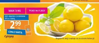 E.Leclerc Cytryny 1kg oferta