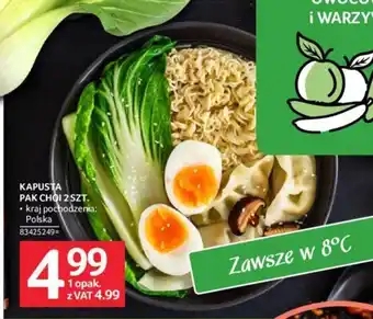 Selgros KAPUSTA PAK CHOI 2 SZT oferta