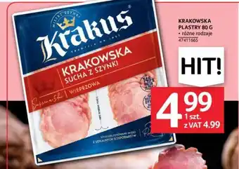 Selgros KRAKOWSKA PLASTRY 80 G oferta