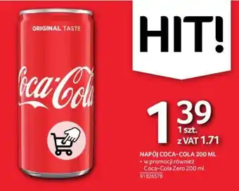Selgros NAPÓJ COCA-COLA 200 ML oferta