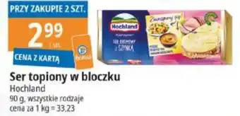 E.Leclerc Ser topiony w bloczku Hochland 90g oferta
