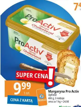 E.Leclerc Margaryna Pro Activ Upfield 400g oferta