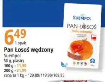 E.Leclerc Pan Łosoś wędzony Suempol 50g oferta