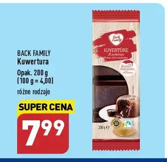ALDI Kuwertura gorzka oferta