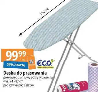 E.Leclerc Deska do prasowania 74-87 cm oferta