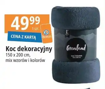 E.Leclerc Koc dekoracyjny 150 x 200 cm oferta