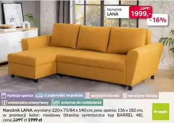 Agata Meble Narożnik LANA oferta