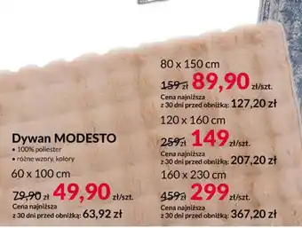 Agata Meble Dywan MODESTO oferta