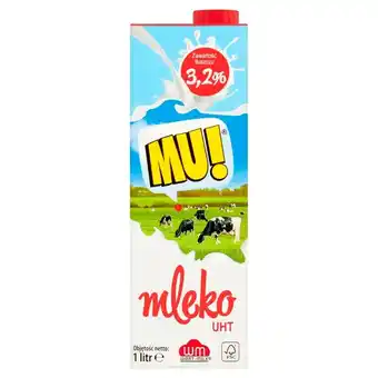 Netto Mu! mleko uht 3,2% 1 l oferta