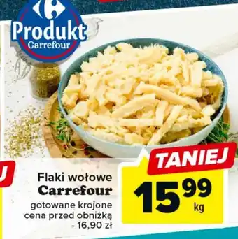 Carrefour Flaki wołowe oferta