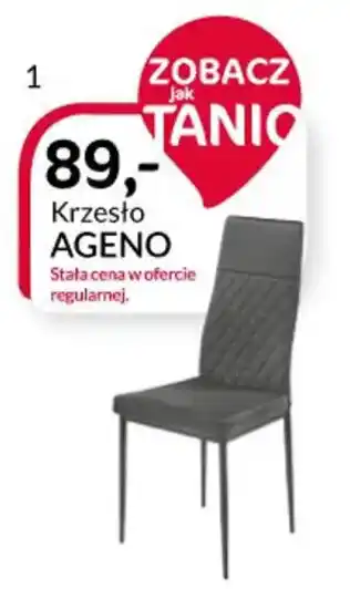 Agata Meble Krzesło AGENO oferta