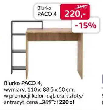 Agata Meble Biurko PACO 4 oferta