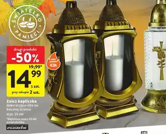 Intermarche Znicz kapliczka oferta
