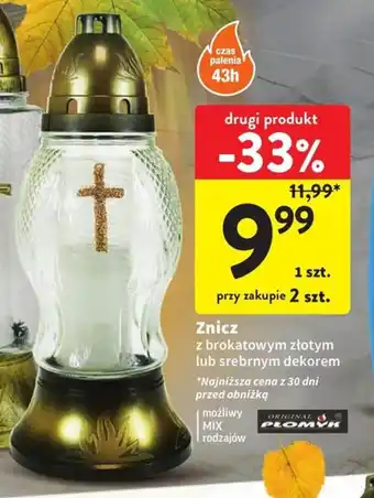 Intermarche Znicz 1 szt. oferta