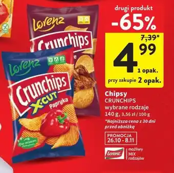 Intermarche Chipsy 140 g oferta