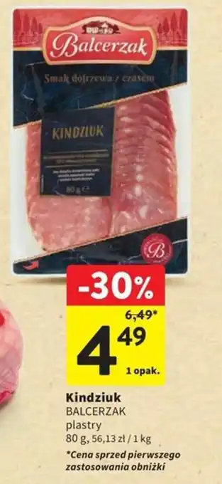 Intermarche Kindziuk 80 g oferta