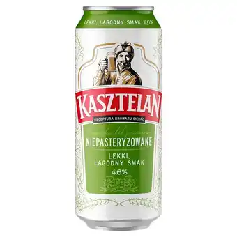 Netto Kasztelan piwo jasne niepasteryzowane 500 ml oferta