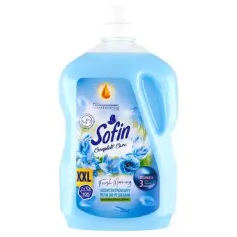 Netto Sofin complete care fresh morning skoncentrowany płyn do płukania 2,5 l (100 prań) oferta