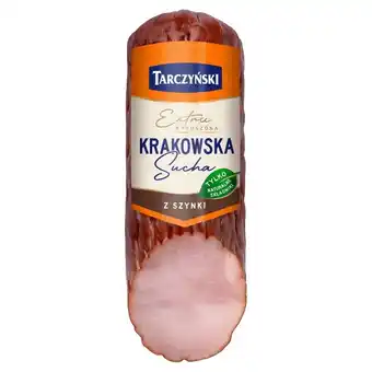 Carrefour Tarczyński krakowska sucha z szynki extra wysuszona 260 g oferta