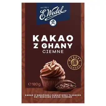 Carrefour E. wedel kakao z ghany ciemne 180 g oferta