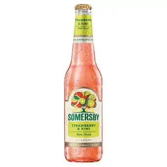 Carrefour Somersby napój piwny o smaku truskawki i kiwi 400 ml oferta